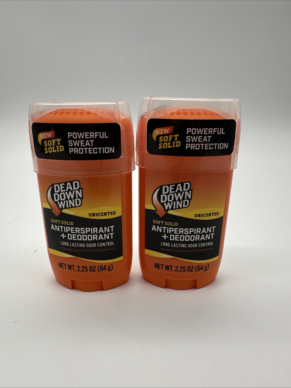 Dead Down Wind Soft Solid Unscented Antiperspirant + Deodorant 2.25oz (2 Pack)