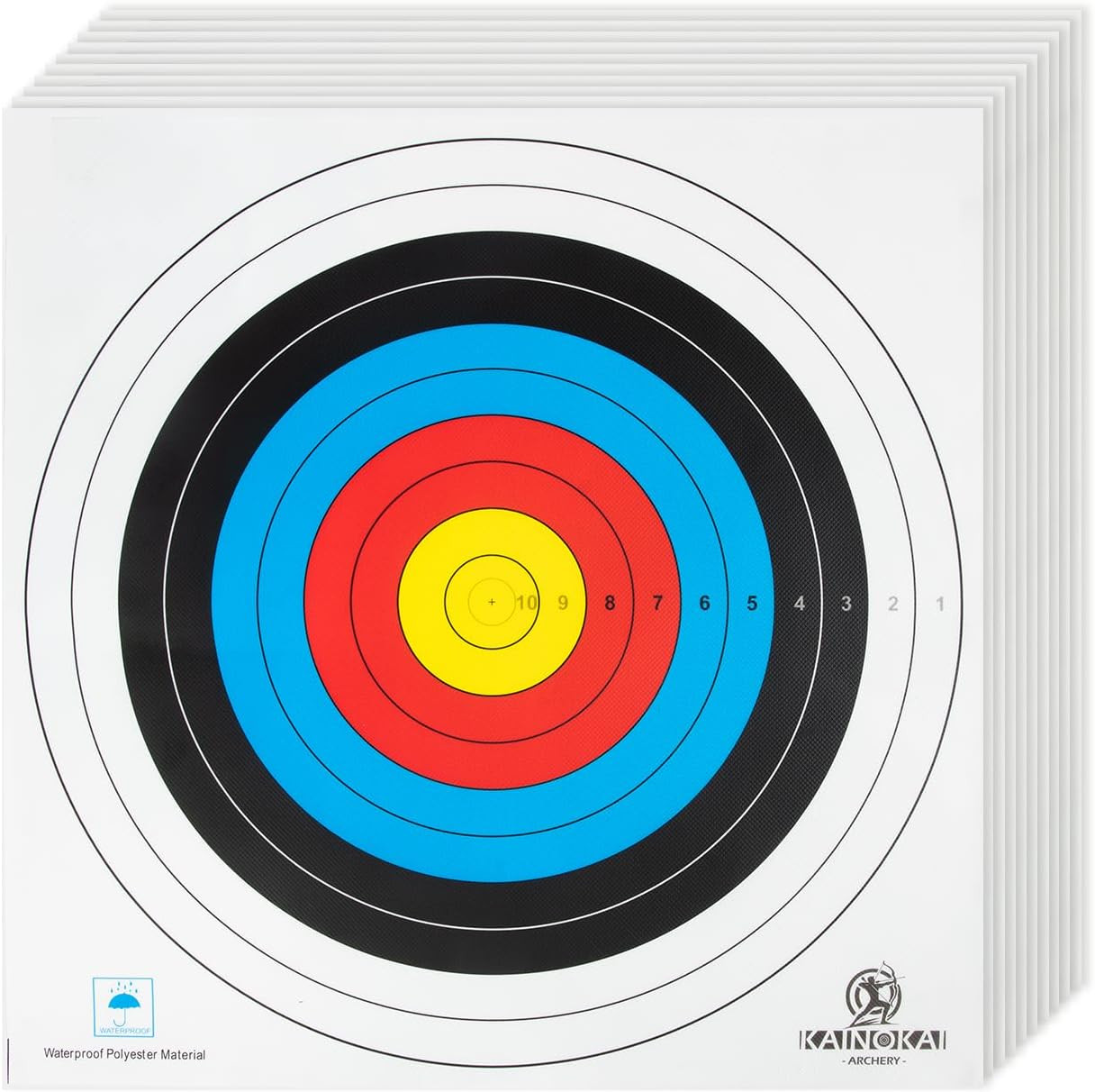 Competitive Archery Targets Paper Compound Bow Target Paper 40cm/60cm/80cm