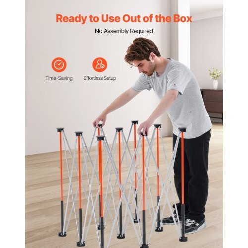 Portable Folding Workstand, 4.15 x 4.15 ft Collapsible Workbench, 3500 lbs Weigh