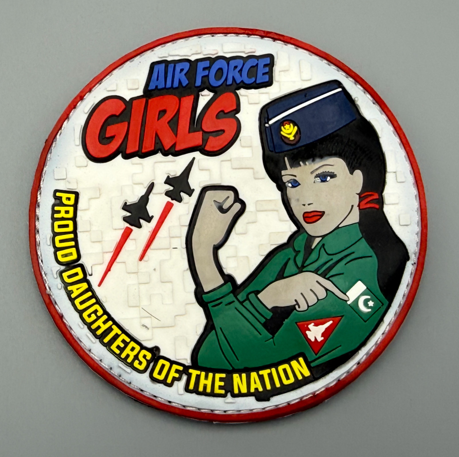Pakistan Air Force Patch Air Force Girls PAF Proud Daughter of the Nation