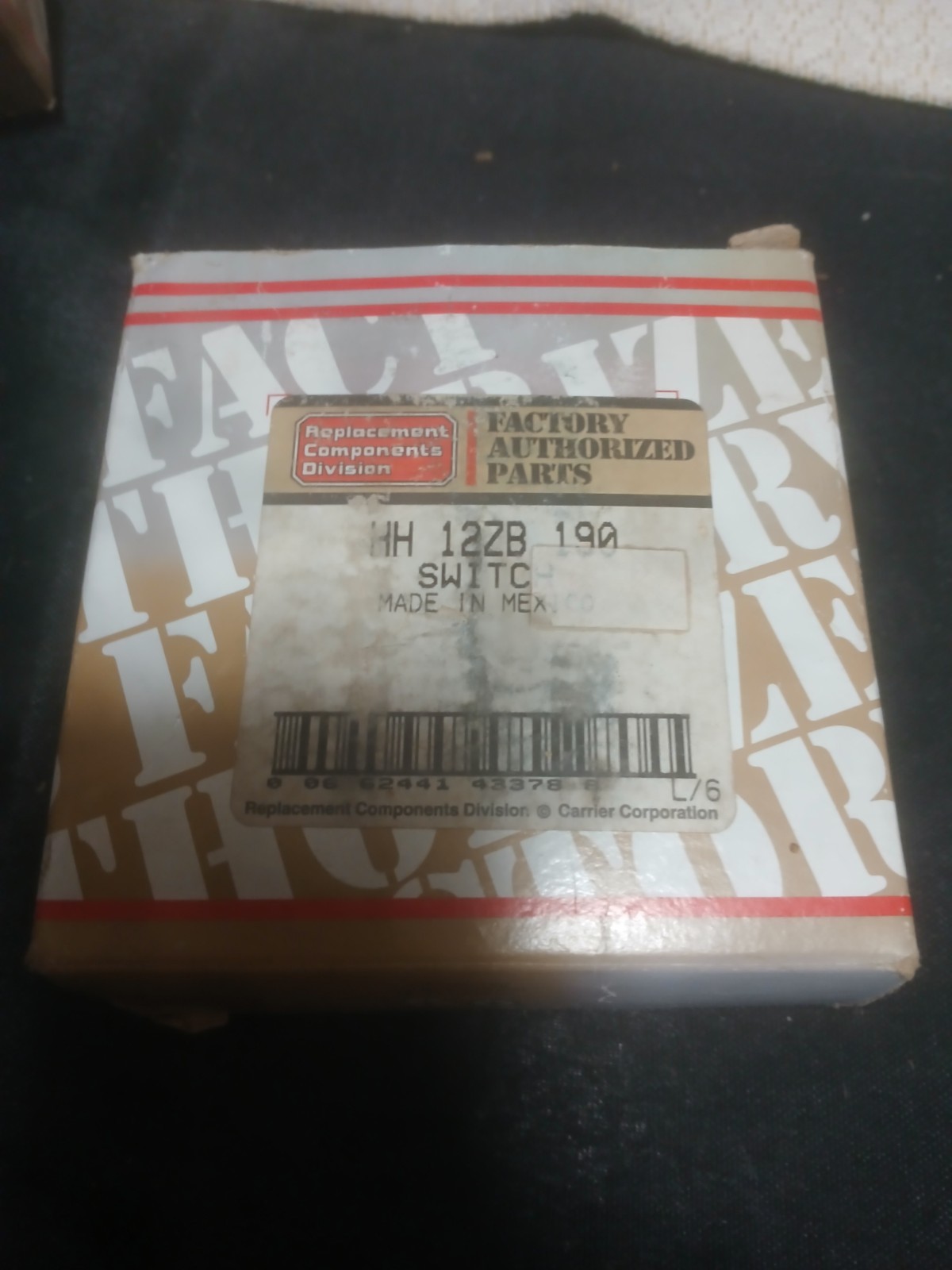 New Carrier Hvac HH12ZB190- Genuine OEM Replacement Part