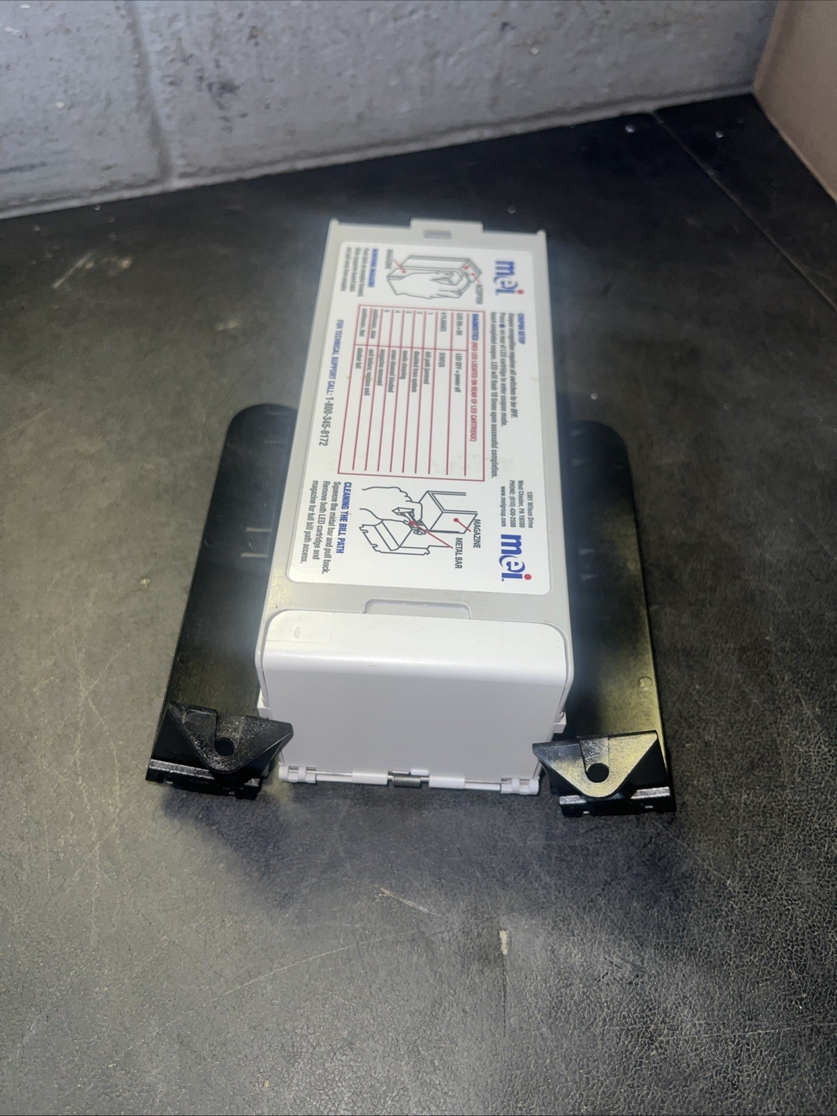 Mars MEI 500 stacker note box for bill acceptor validator GREY N/P 250026180