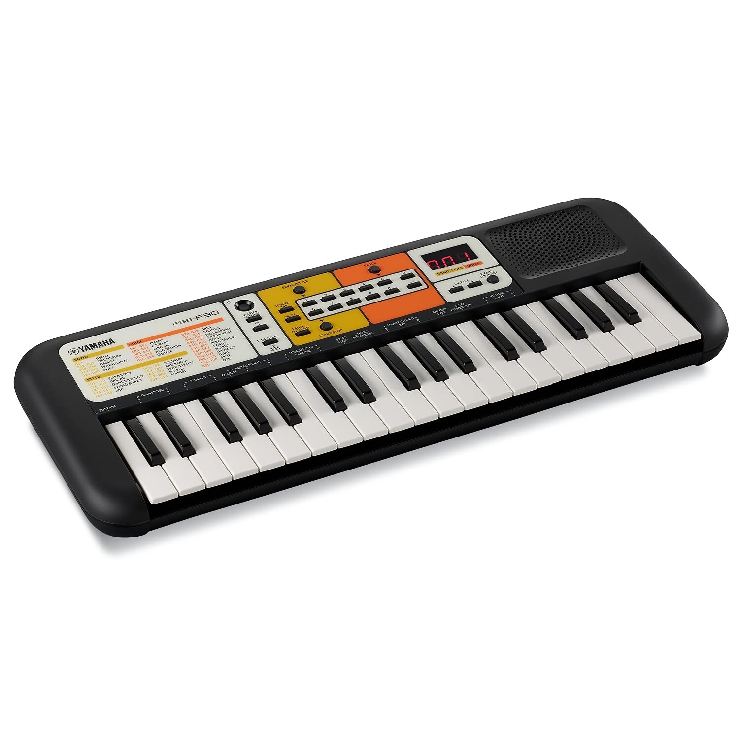 Yamaha PSS-F30, 37 Keys Portable Mini Keyboard (Black)