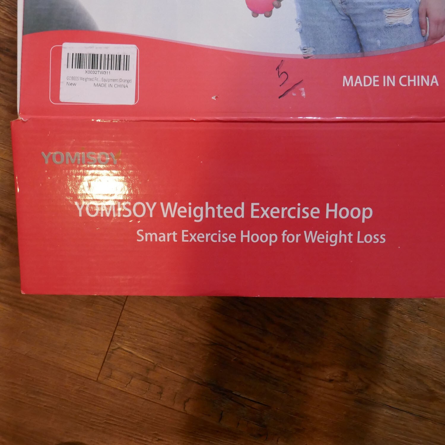 YOMISOY Infinity Hoop Plus Size Set 32 Detachable Knots Smart Updated Weighte...