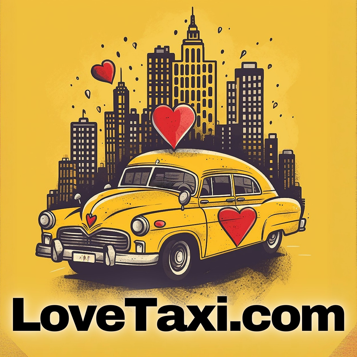 LoveTaxi.com Premium Domain Name ~ Great for Gifts Greeting Cards Dating & more!