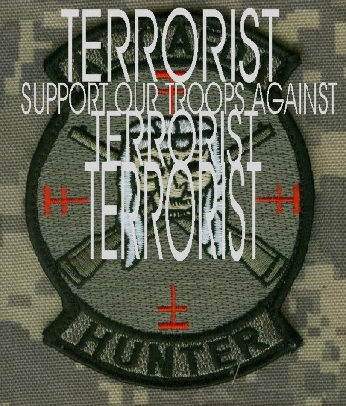 JSOTF-A US ADVISORS SEAL ODA GREEN BERETS SAS JTF vêlkrö PATCH: AlQada HUNT CLUB