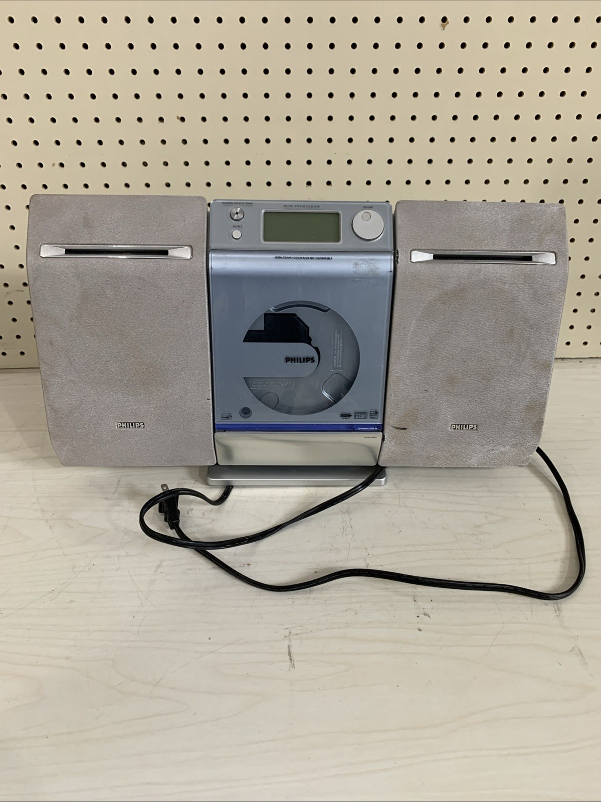 PHILIPS MICRO SYSTEM MCM276R CD-R/CD-RW USB COMPATIBLE STEREO