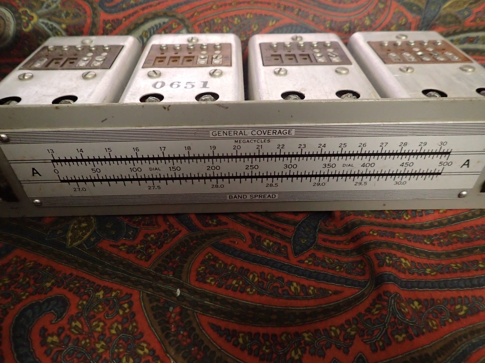 Radio Receiver - General Coverage 0-500MC