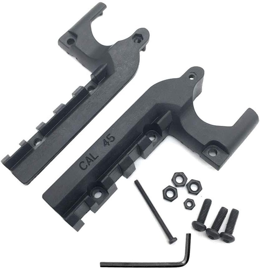 Lightweight Polymer Rail Adapter for Colt 1911 - Enhanced Tactical Functionality