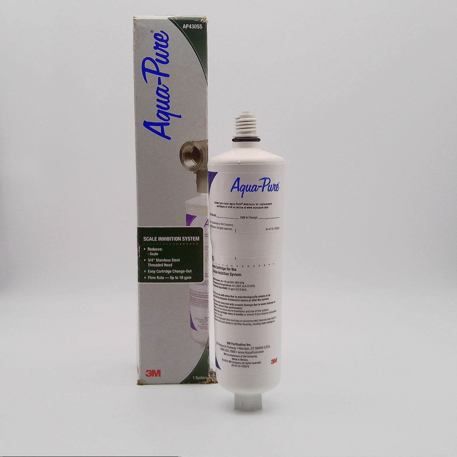 Aqua-Pure Scale Inhibitor Replacement AP431 Filter (NO 3/4" STEEL HEAD)