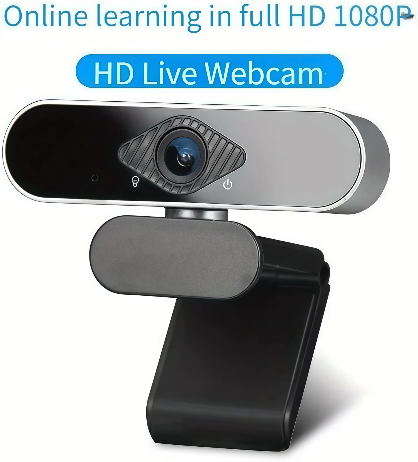 1080P Full HD USB Webcam for PC Desktop Laptop Web Camera with Microphone US