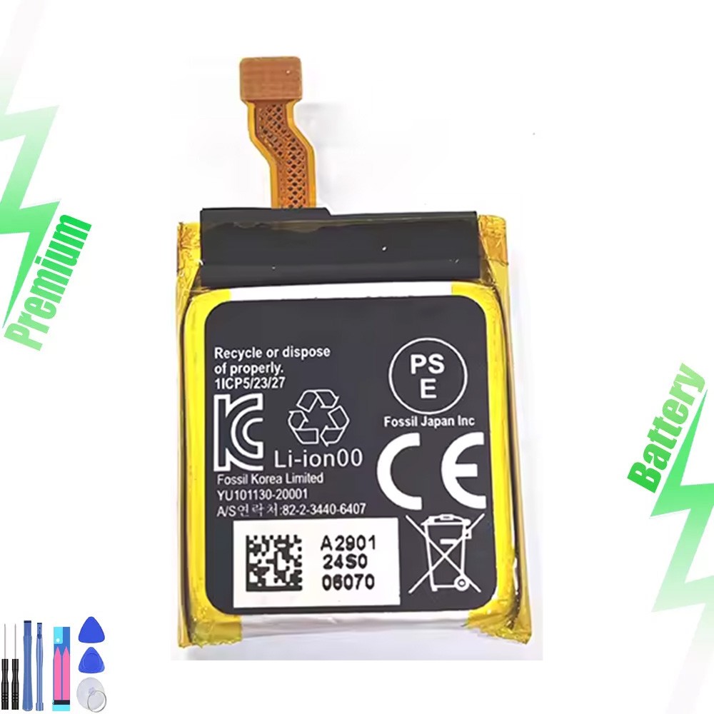 300mAh 3.8V Replacement Battery for Apack APP00311 Fossil Smart Watch Reliable