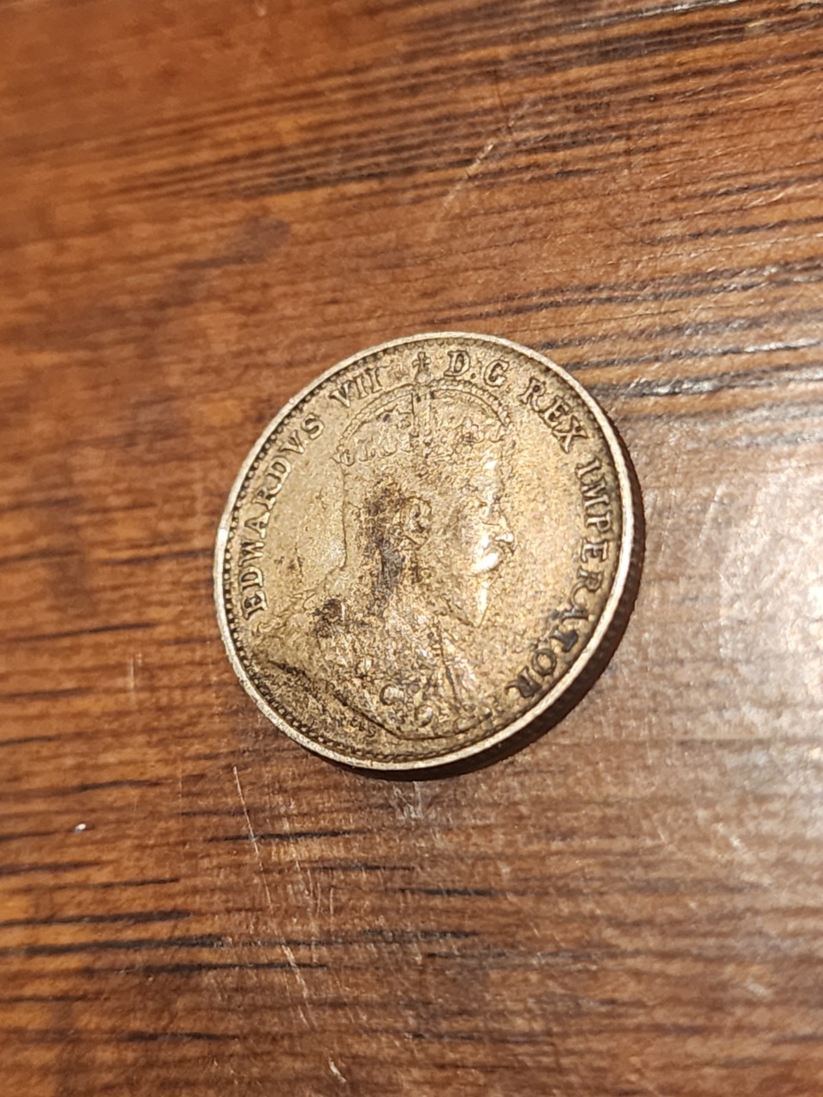 1903H Canada 5 Cents Silver Coin