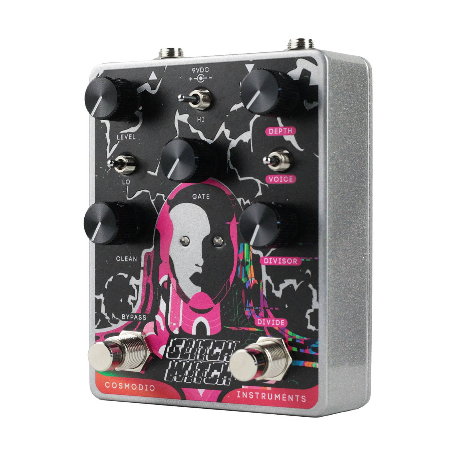 Cosmodio Glitch Witch Subsonic Logic Fuzz Pedal