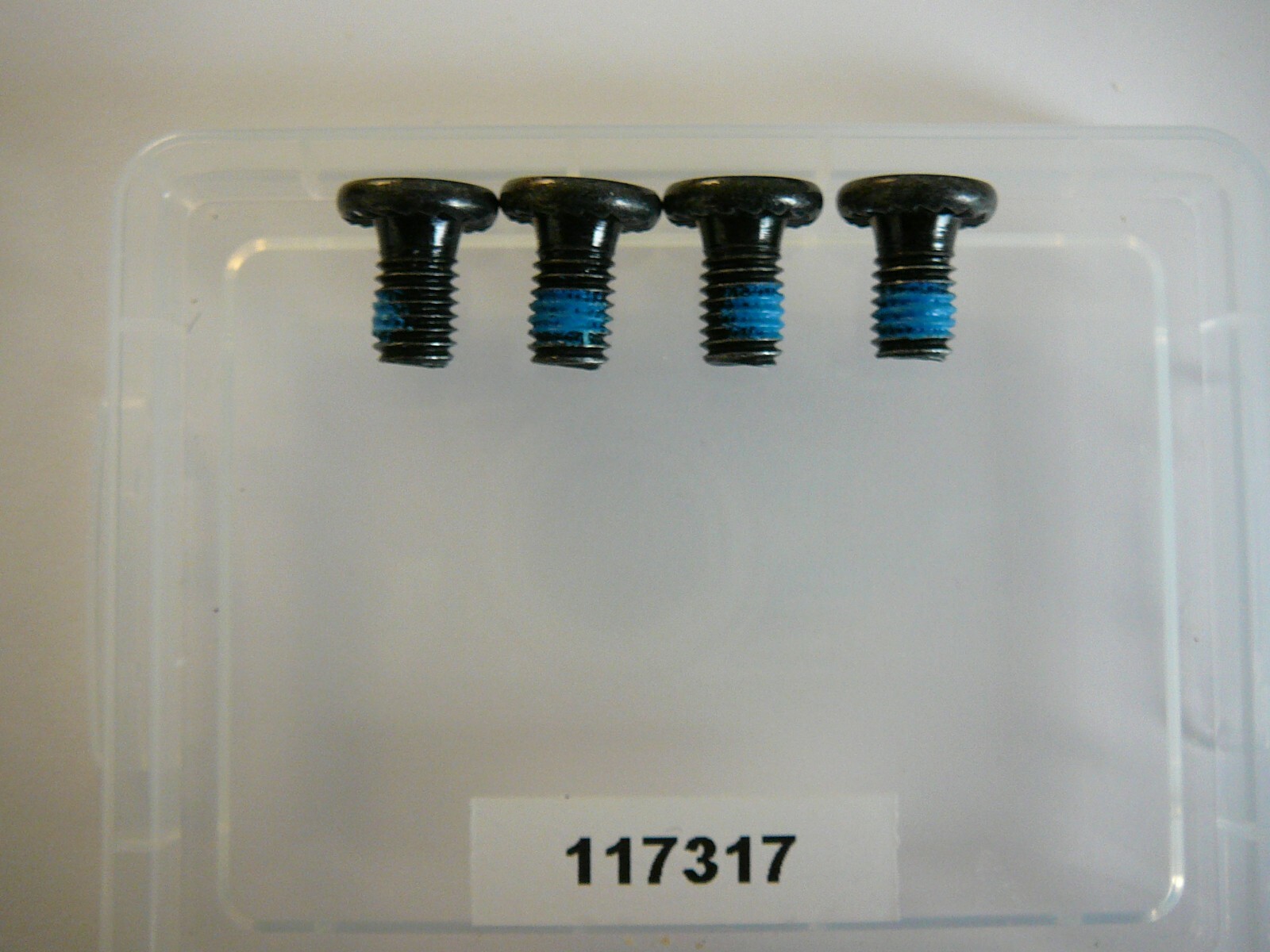 4 Black Ikea Metric Pins Screws Fasteners Bolts Part # 117317