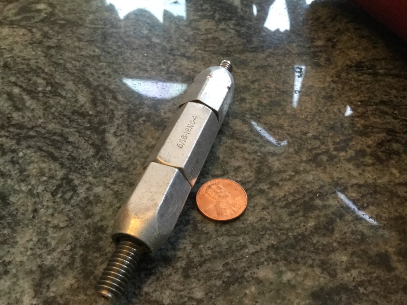 Winter plug thread threading gage 5/16-18 5/16 18 go / nogo thread check