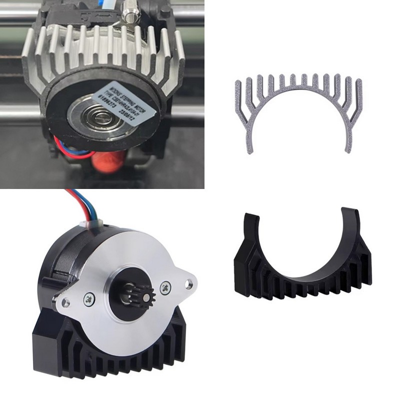 Heat Sink Extruder Motor Replacement Parts for Creality K1 K1max K1C 3D Printers