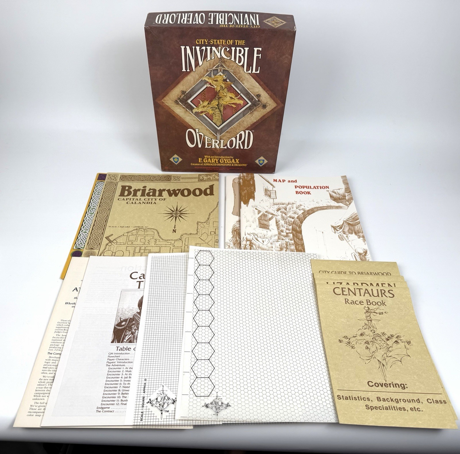 1987 - Mayfair Games City State of the Invincible Overlord - Complete