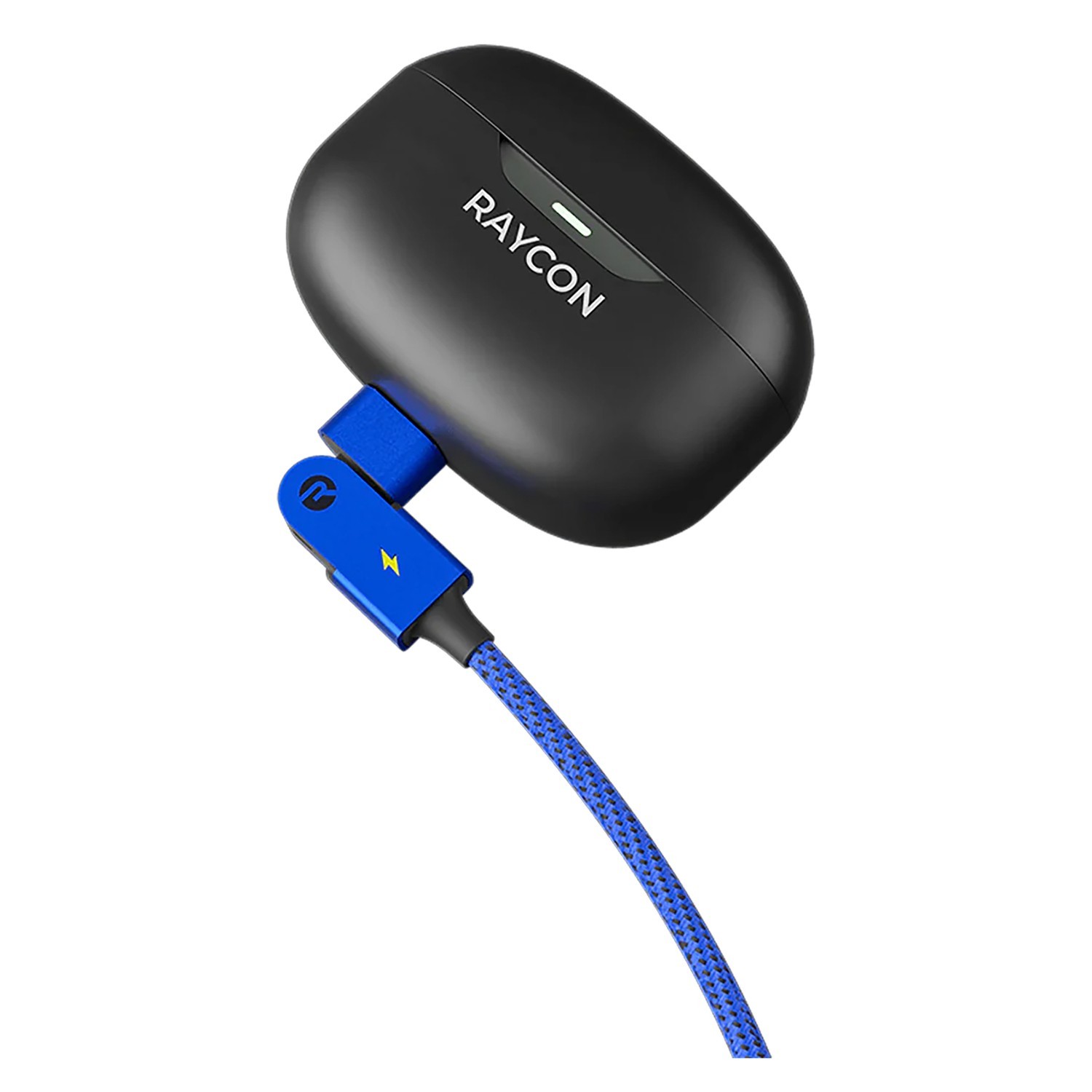 Raycon® Magic Spin 100Watt USB-C® to USB-C® Charge and Sync Cable 3.3 Ft.- Blue