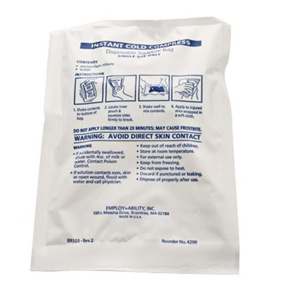 Instant Cold Compress, Standard 6" X 9" - Case of 12
