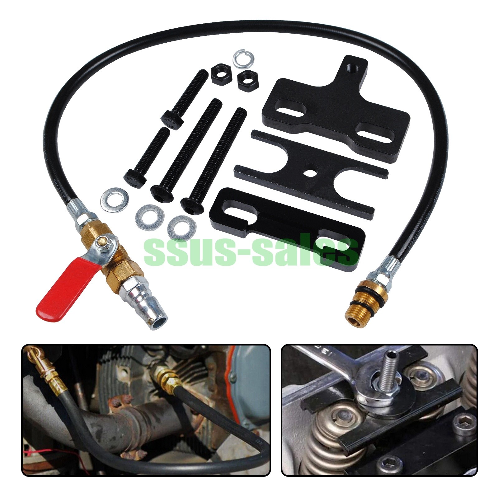 LS Engine Valve Spring Compression Tool + Hose LS1-LS6 for Chevrolet LSX LQ4 US