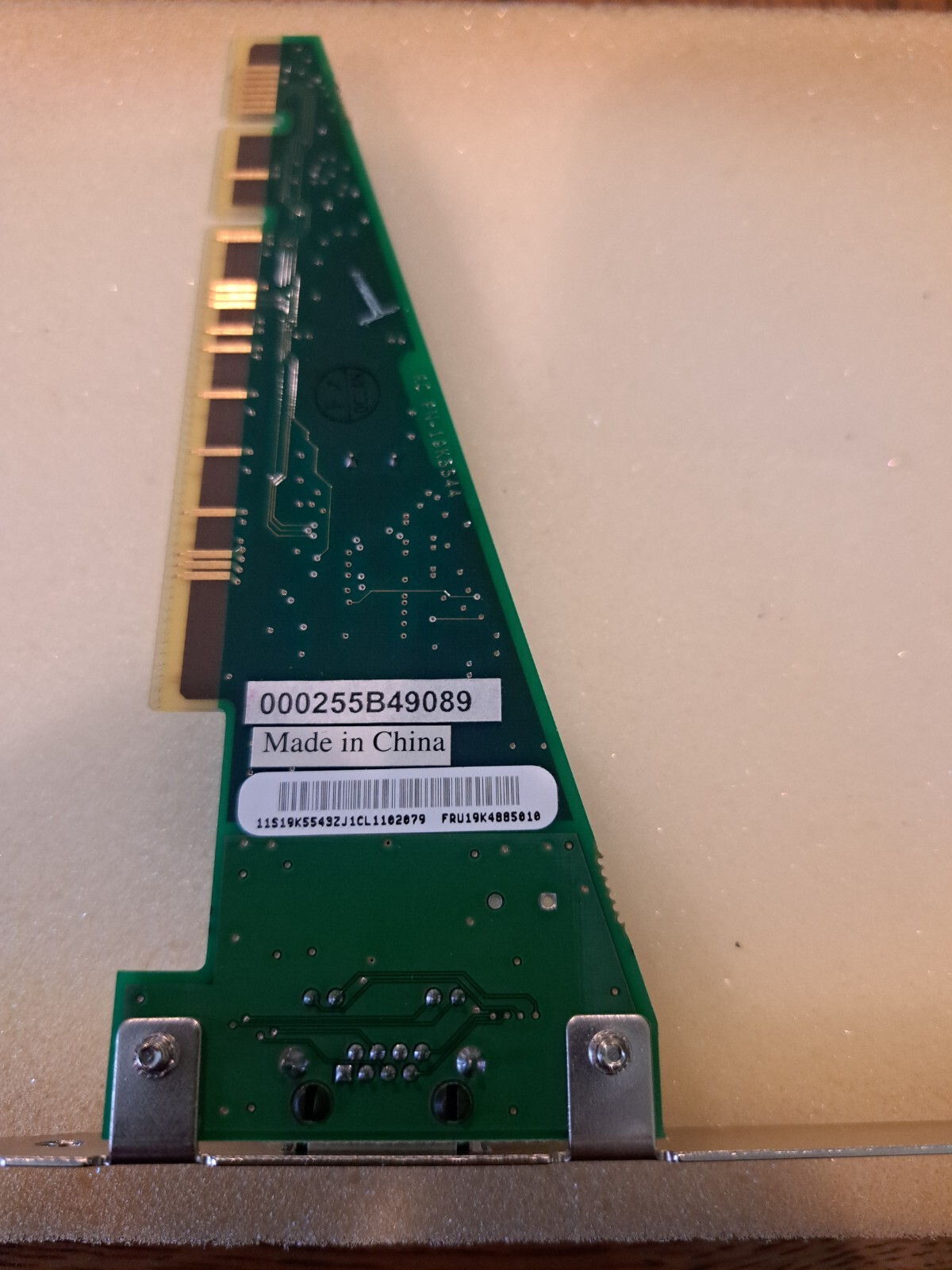 IBM 19K5543 Ethernet Adapter Card