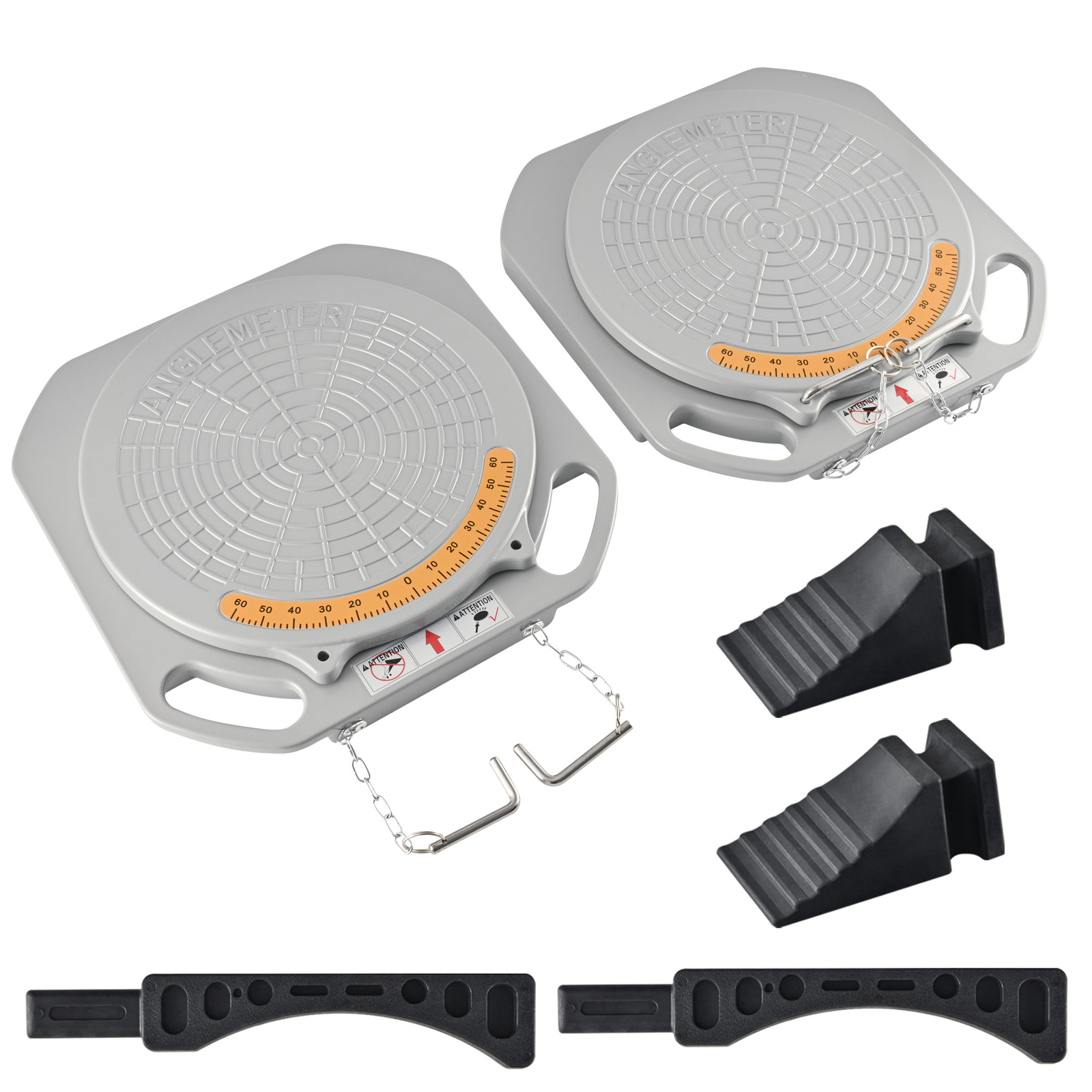 One Pair Alignment Tool Car Front End Wheel Alignment Tool Alignment Turn Plates