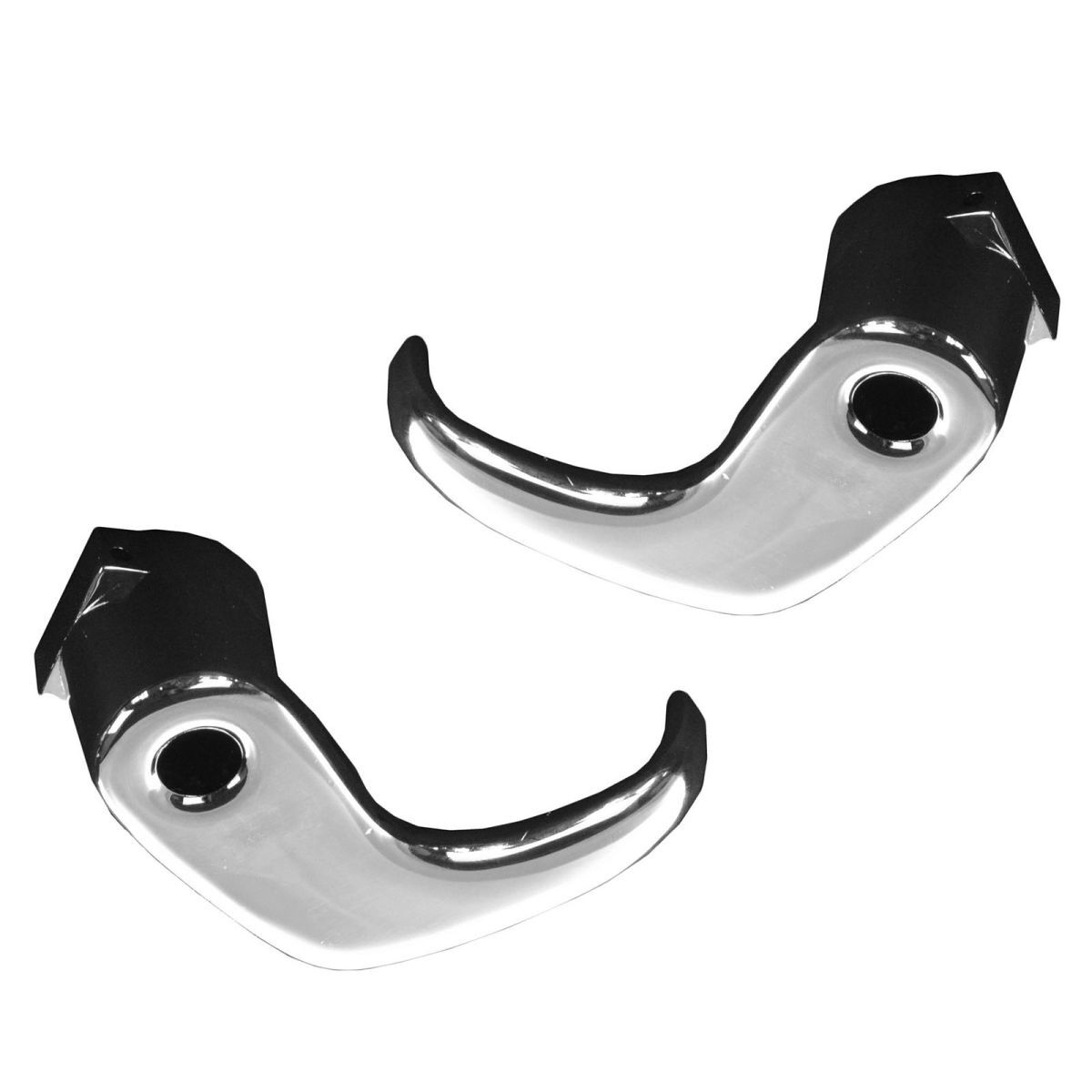 Locking Vent Window Handle Chrome Pair Set for Chevy GMC Blazer Jimmy Suburban