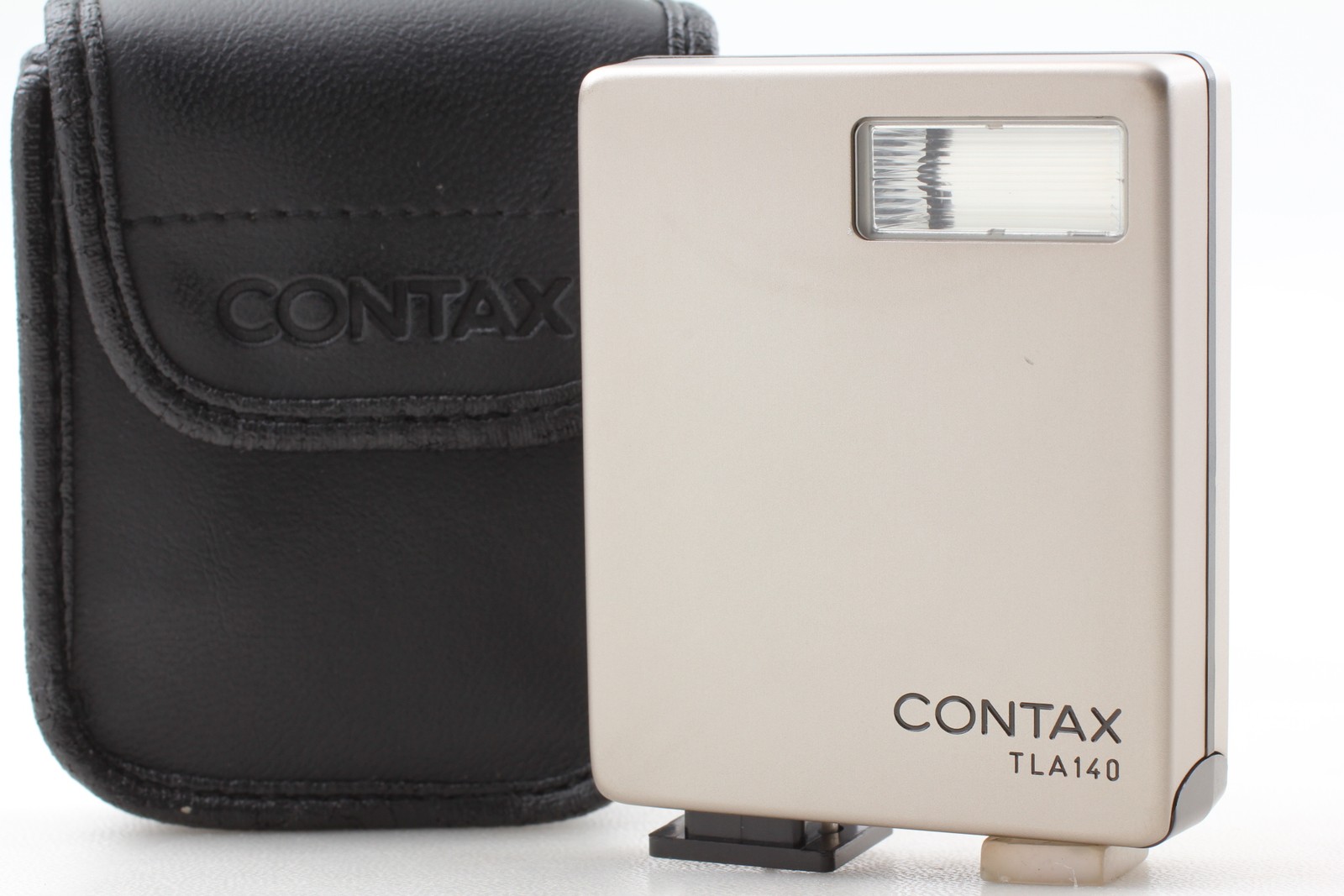 [Top MINT w/Case] Tested Contax TLA140 TTL Shoe Mount Flash For G1 G2 From JAPAN