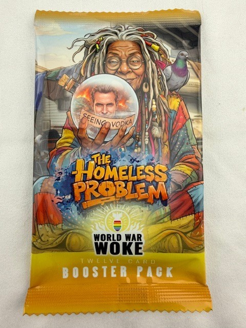 World War Woke : 1st Edition TCG -Homeless Problem - Pick your Card