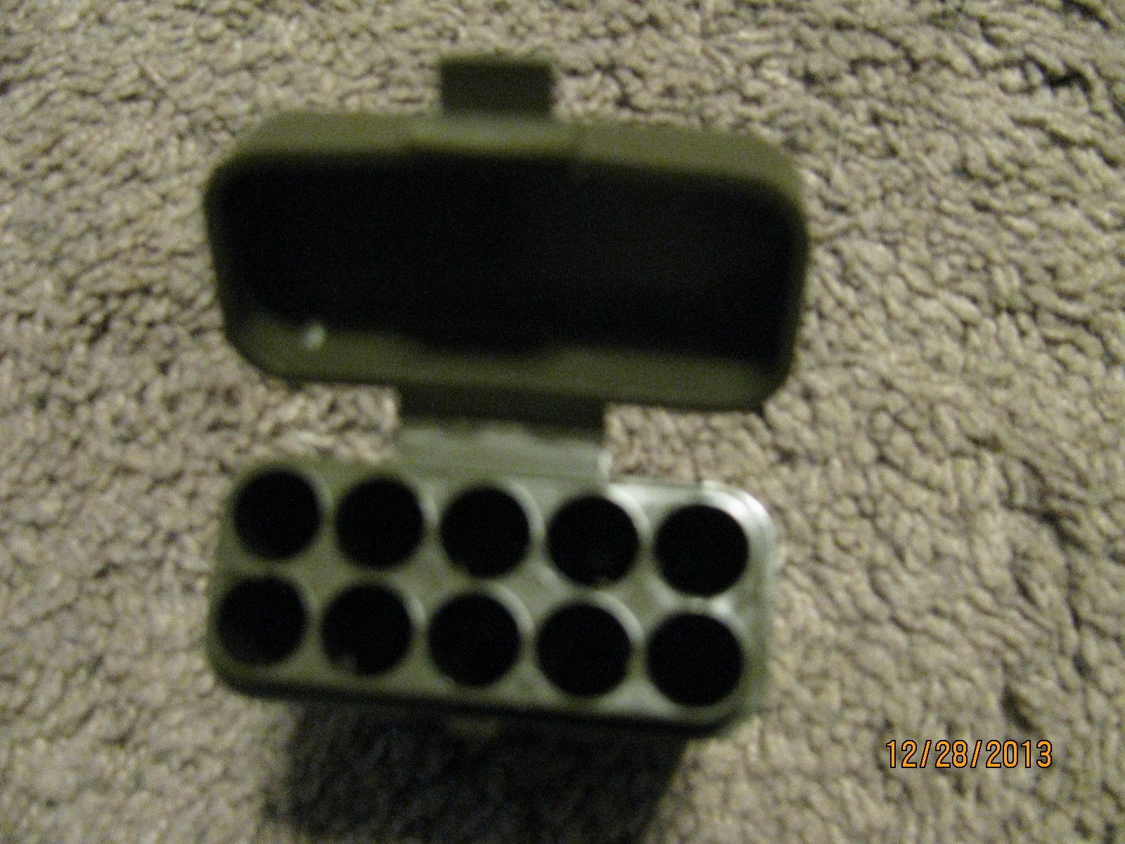Military Blasting Cap Box, OD, New