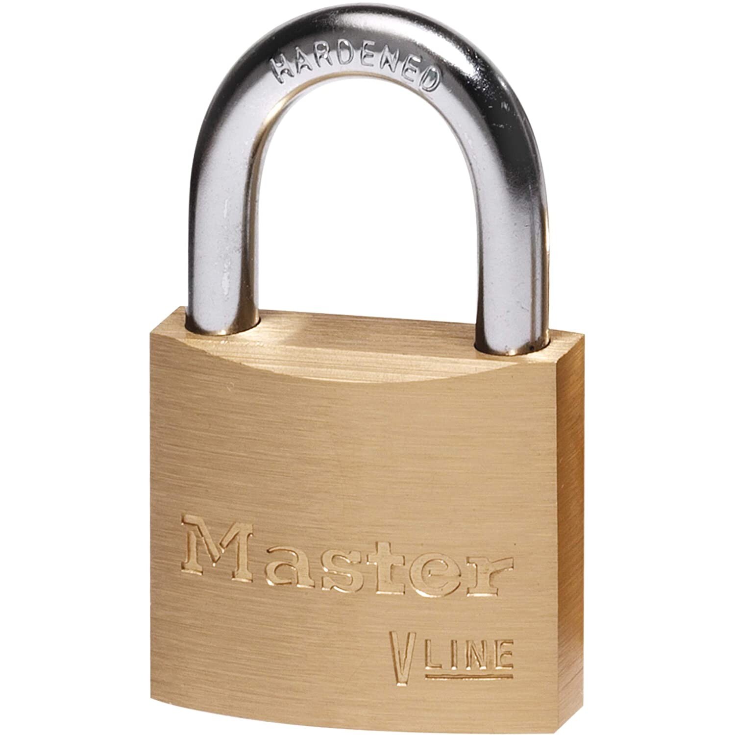 Master 4140 KD Solid Brass Economy Padlock 1-1/2" Wide Body
