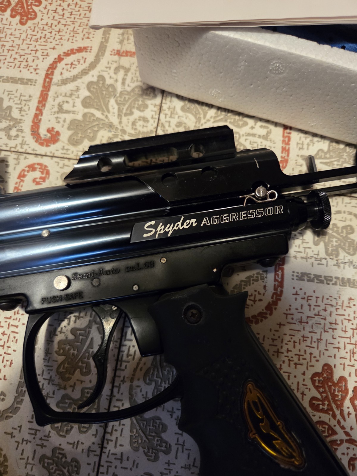 Tippmann 98 Custom Paintball Marker, 2 Spyders As Is Untested