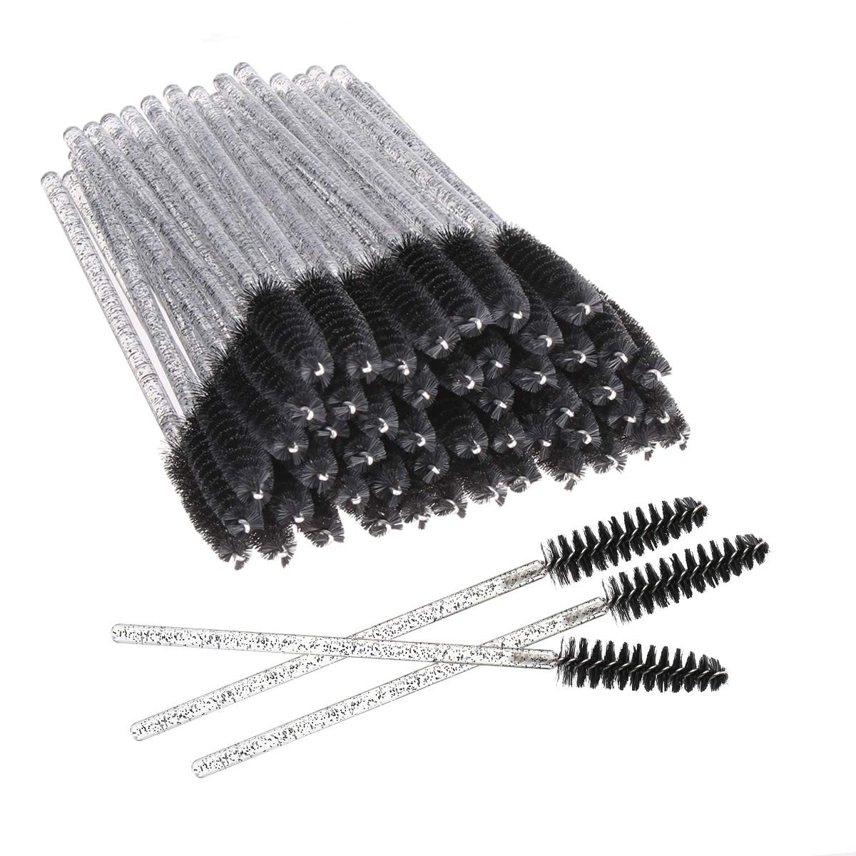 Disposable Mascara Brushes Crystal Eyelash Brushes Mascara Wands