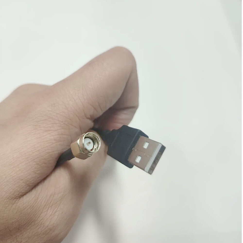 1 Pack RG174 SMA Male To USB Computer Data Coax Cord Cable Connector Adapter HOT