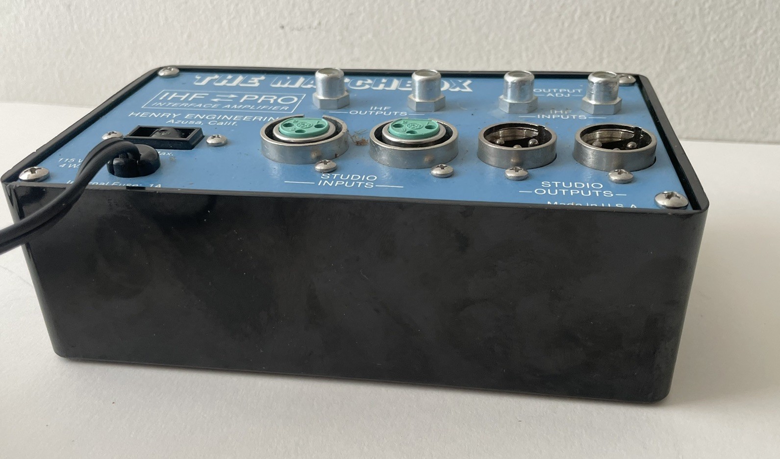 Henry Engineering The Matchbox Direct Coupled IHF-Pro Interface Amplifier Untest