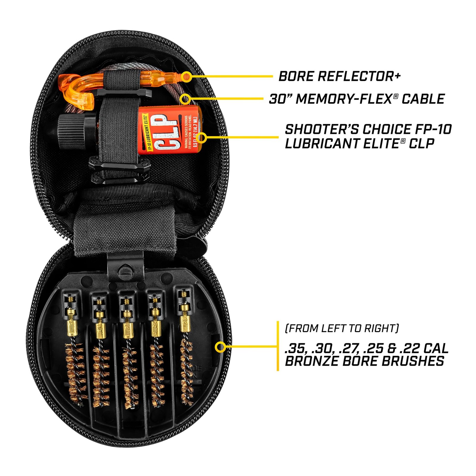OTIS Rifle Cleaning Kit - Universal Gun Maintenance System
