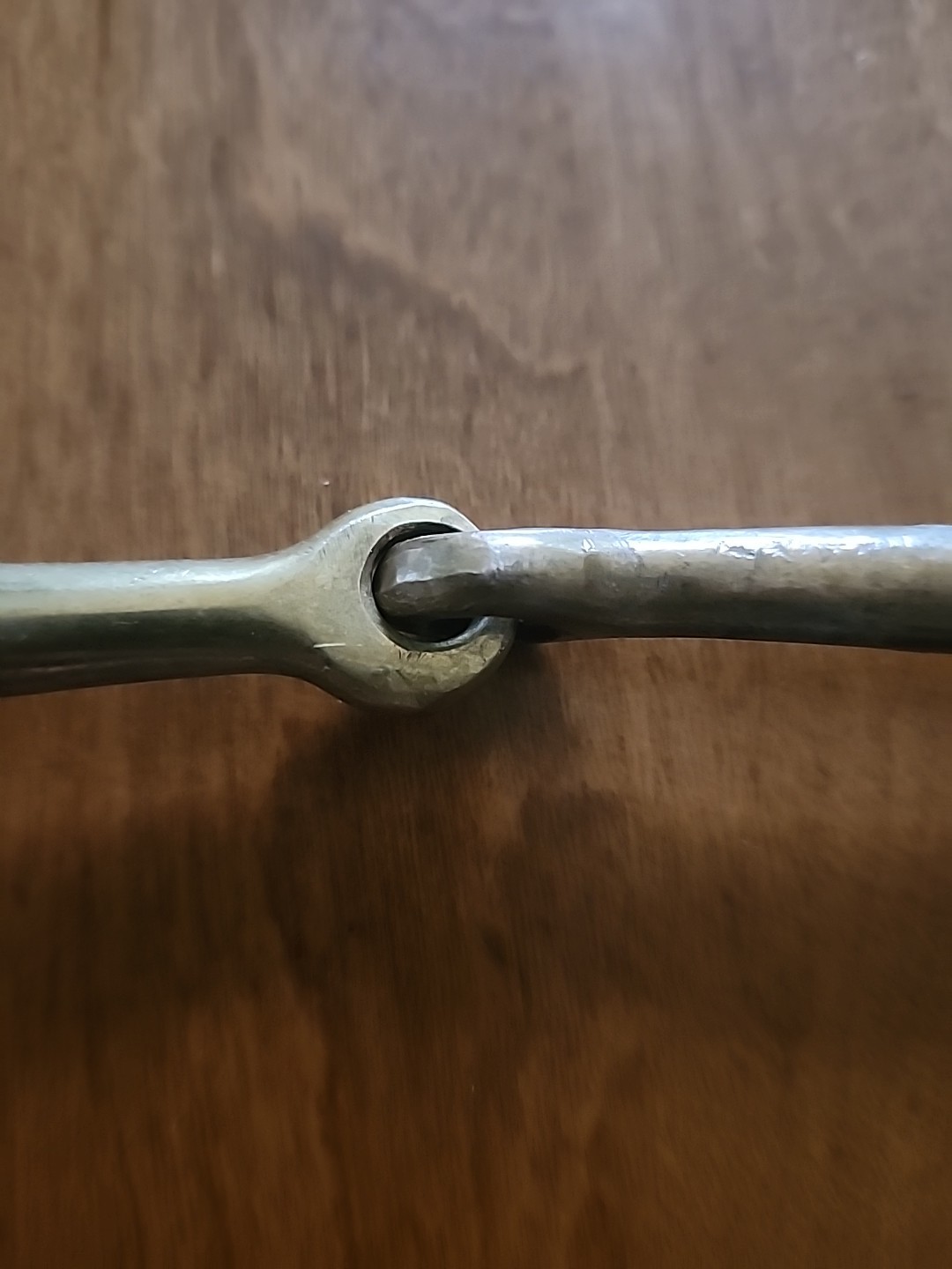 O-Ring Copper Snaffle Bit Unbranded 5"