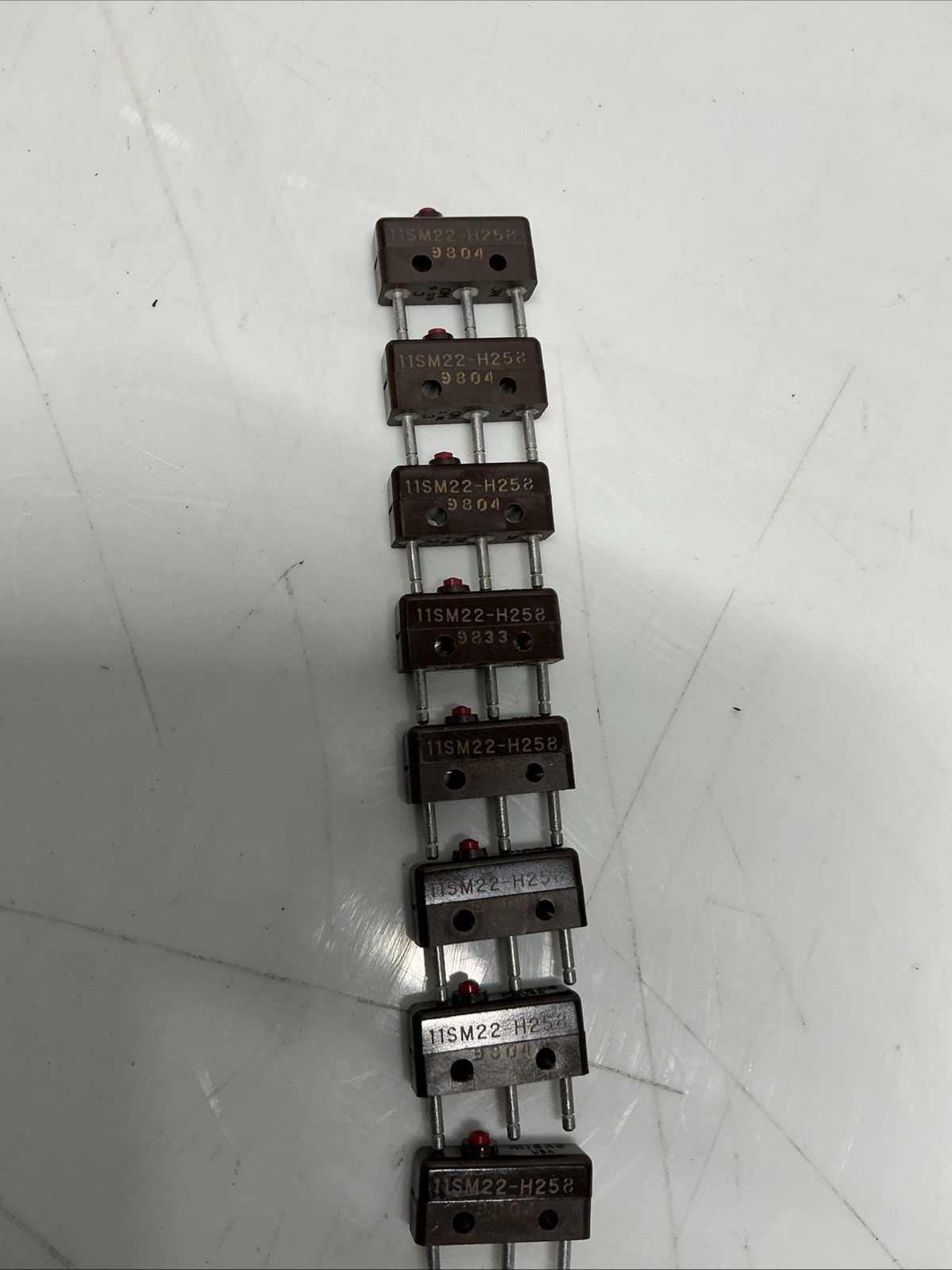 Lot Of 8 Micro 11MS22-H258 Basic Switch. Y-059