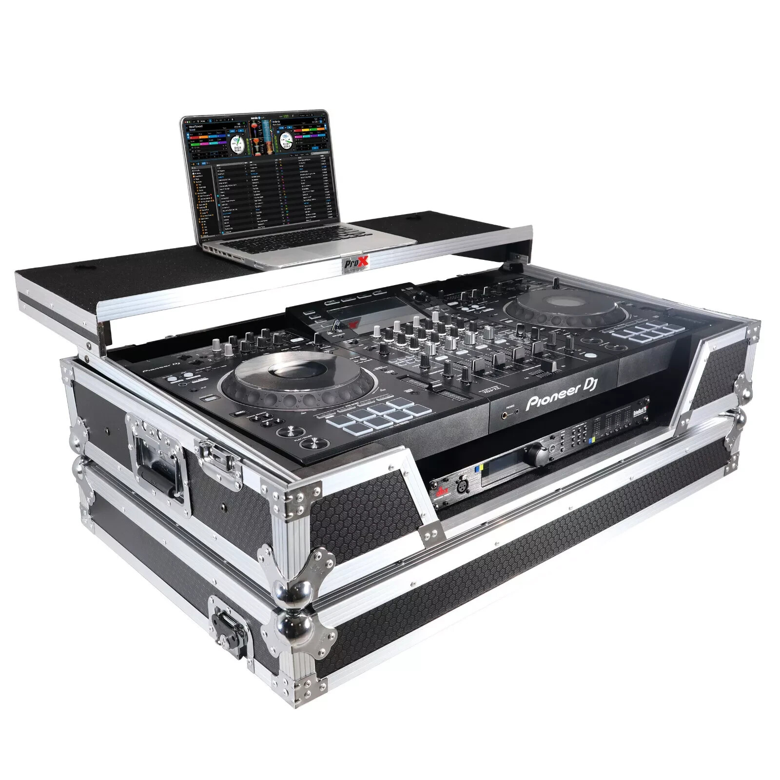 PROX DJ Road Case w/Laptop Shelf for Pioneer XDJ-XZ DJ Controller