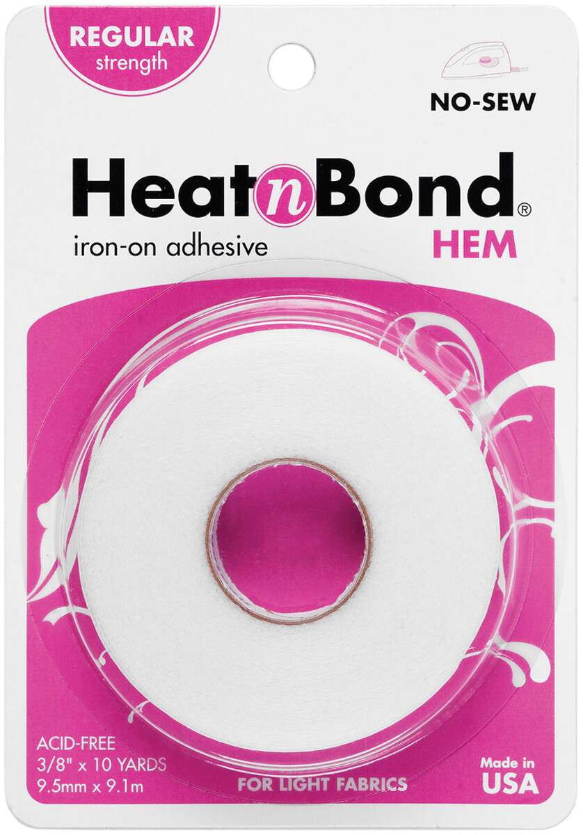 Thermoweb HeatnBond Hem Iron On Adhesive .375"X10yd (Pack of 4)