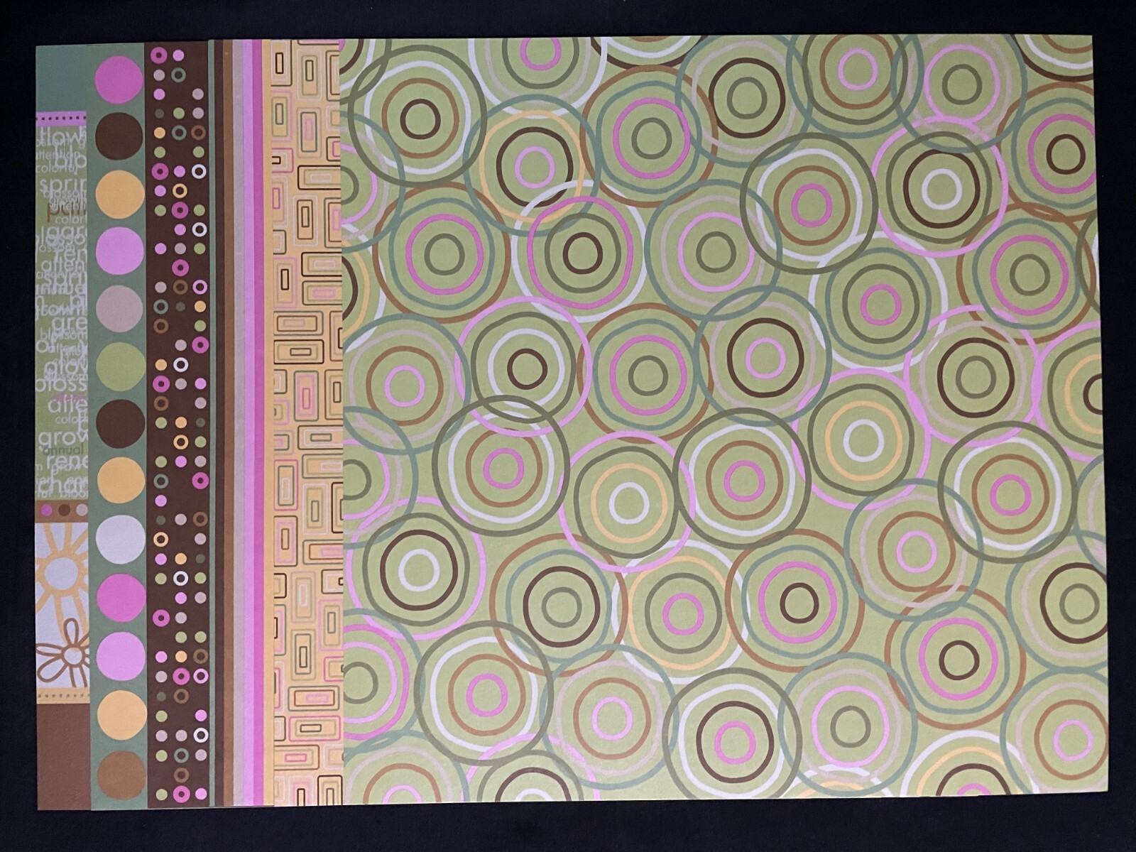 K I MEMORIES "GARDEN" 12X12 SINGLE-SIDED PAPERS
