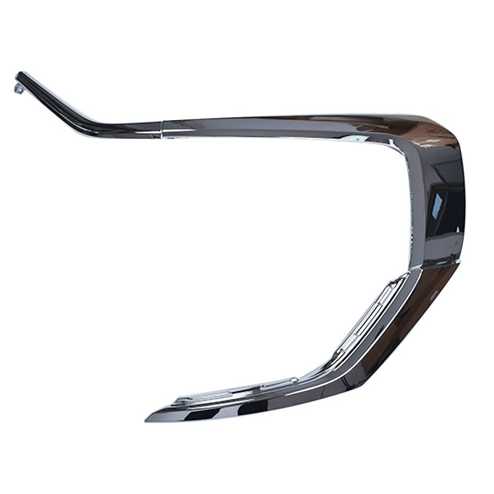 Front bumper 3PCS RH Side Chrome Trim Set For 2016-2020 Mitsubishi Outlander