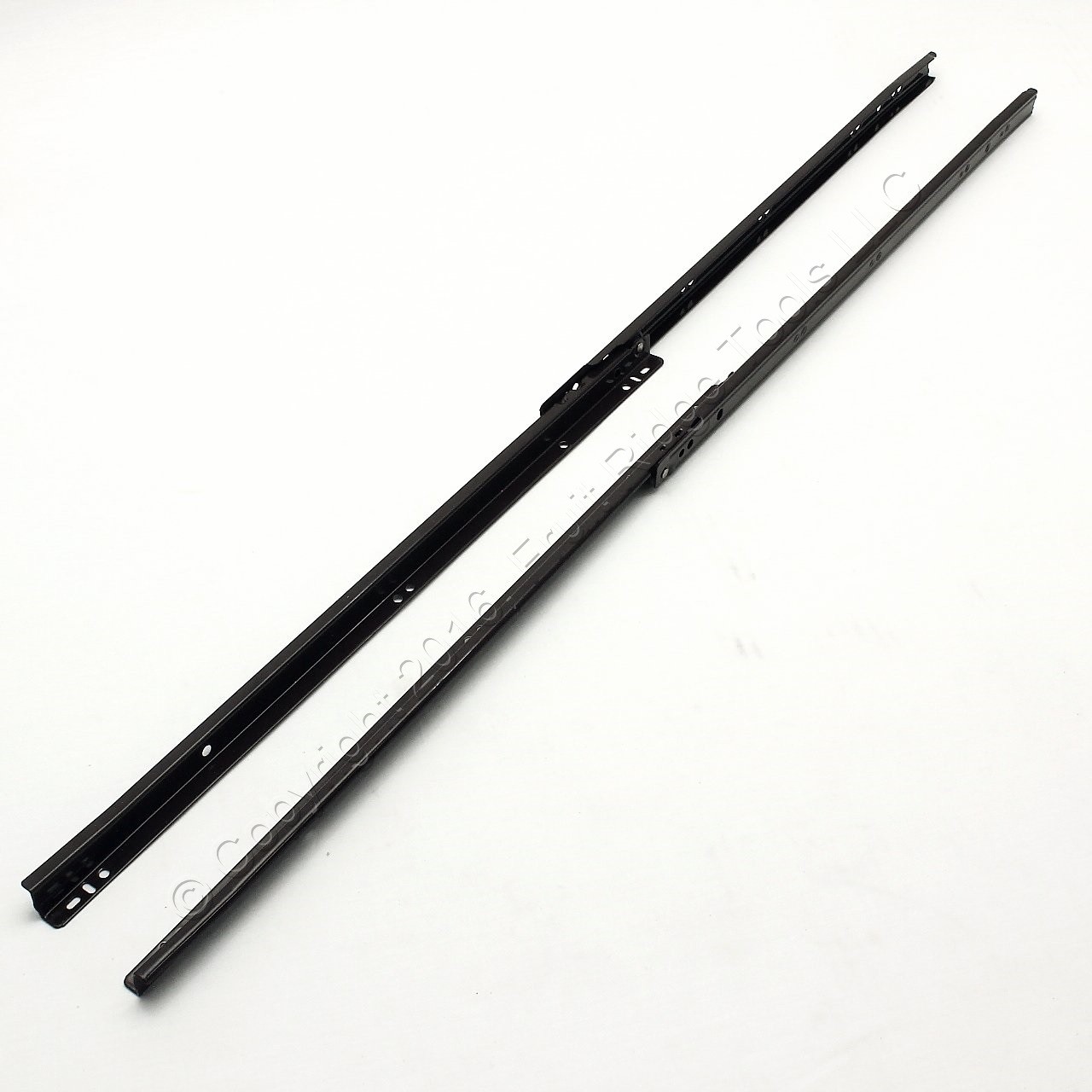 PAIR 20" Side Mount 80-lb Load Capacity 3/4 Extension Cabinet Drawer Slides