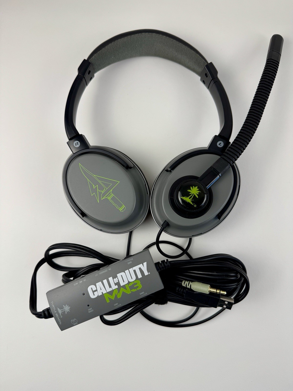 Turtle Beach Force Bravo Call of Duty MW3 Edition Boom Microphone Gaming Headset