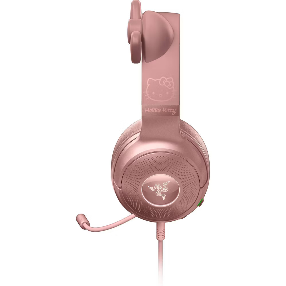 Razer Kraken Kitty V2 USB Headset with Kitty Ears - Hello Kitty