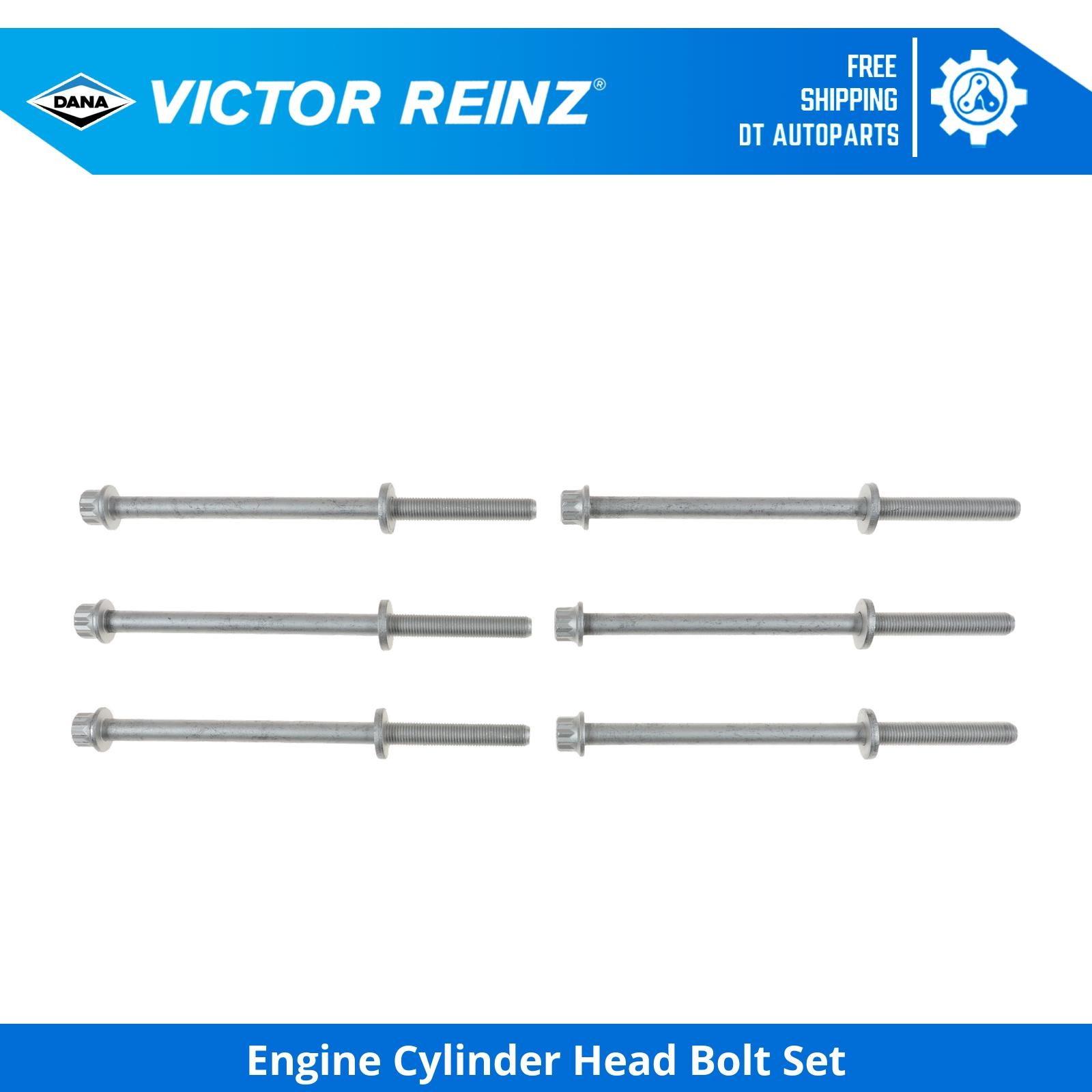 For 2005-2006 Saab 9-2X Engine Cylinder Head Bolt Set Victor Reinz