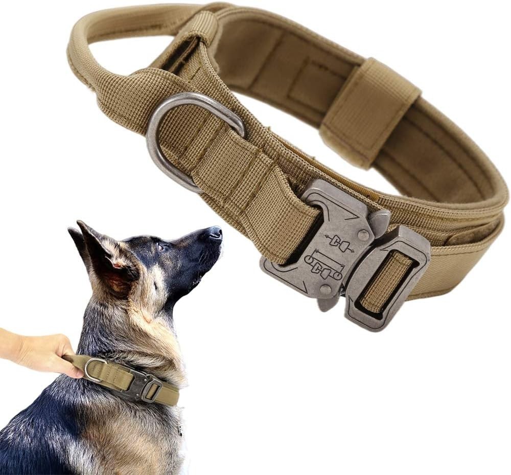 Collar de entrenamiento táctico ajustable para perros pequeños y grandes, conjun