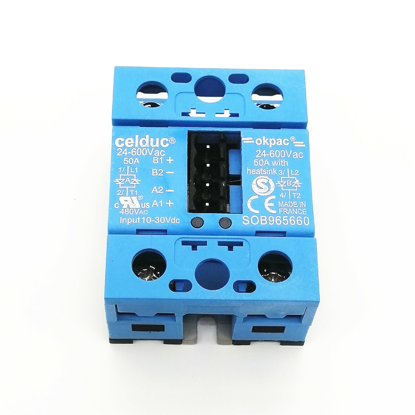 Celduc solid state relay SOB965660 50A 24-600VAC