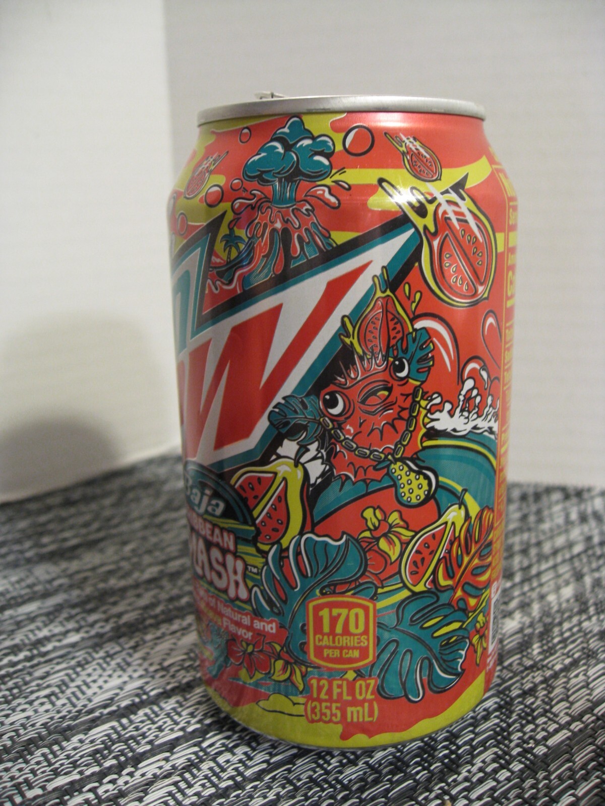 Mountain Dew Empty Can - Baja Caribbean Splash - Limited Edition - 2023
